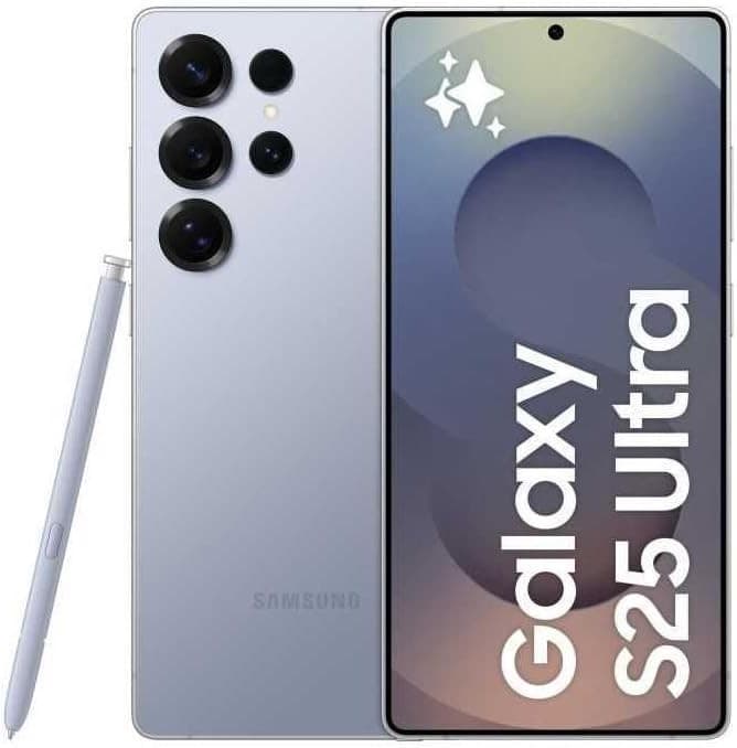 Samsung Galaxy S25 Ultra 5G 256GB Smartphone - Titanium Silverblue - Image 1