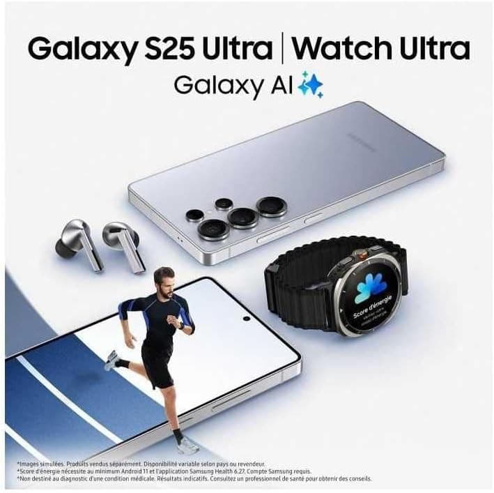 Samsung Galaxy S25 Ultra 5G 256GB Smartphone - Titanium Silverblue - Image 6