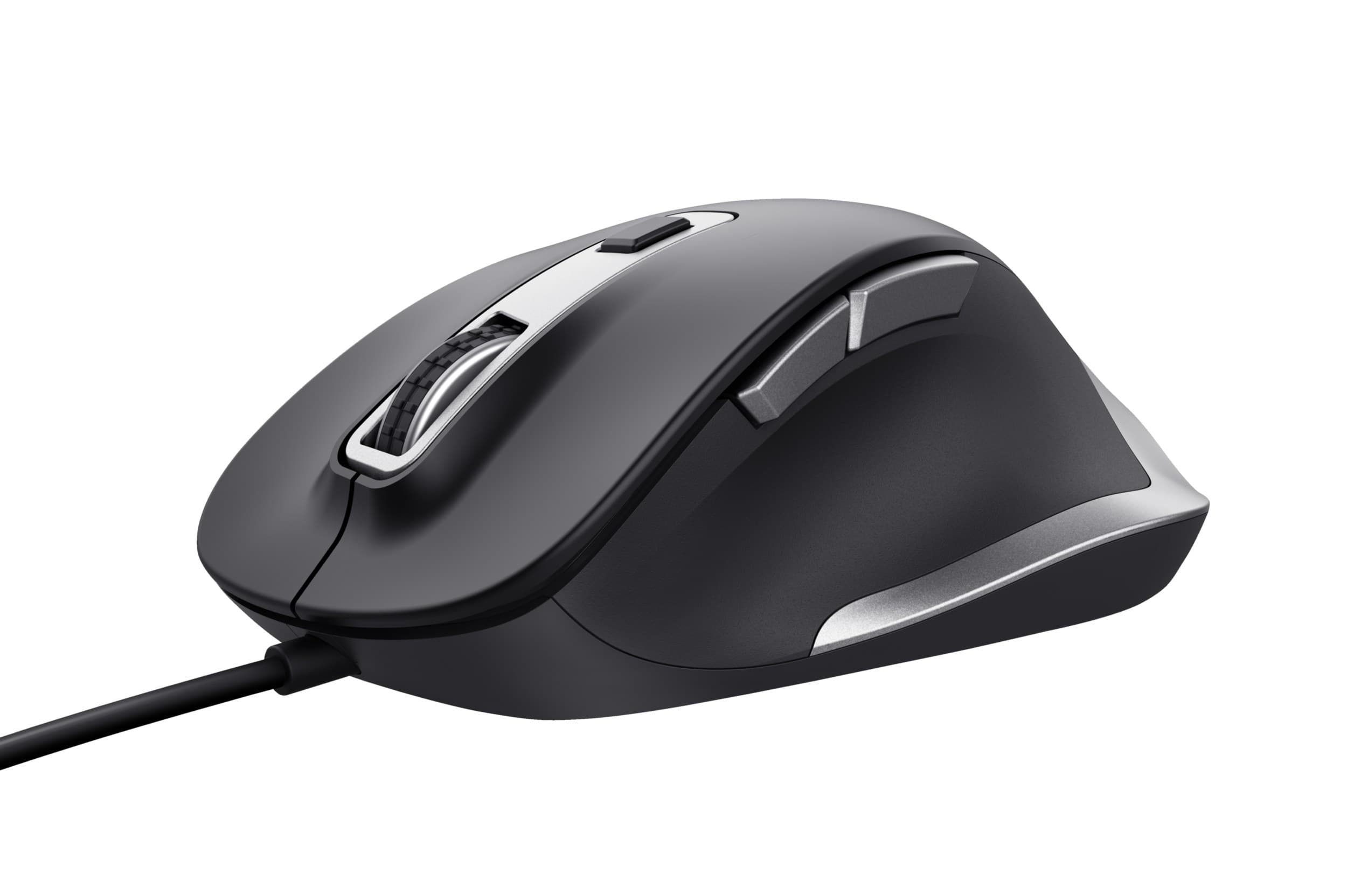 Trust Fyda Wired mouse Right-hand USB Type-A Optical 600-5000 DPI Black