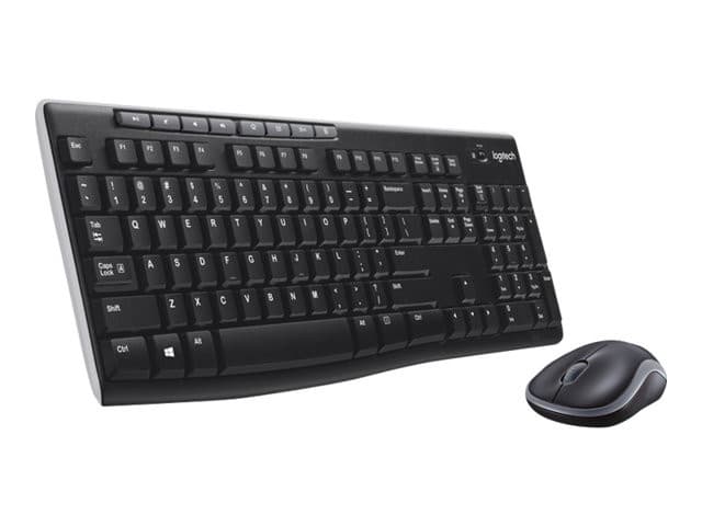 Logitech MK270 Wireless Keyboard and Mouse Combo - French Layout, Black - Image 6