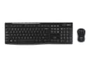 Logitech MK270 Wireless Keyboard and Mouse Combo - French Layout, Black thumbnail 7