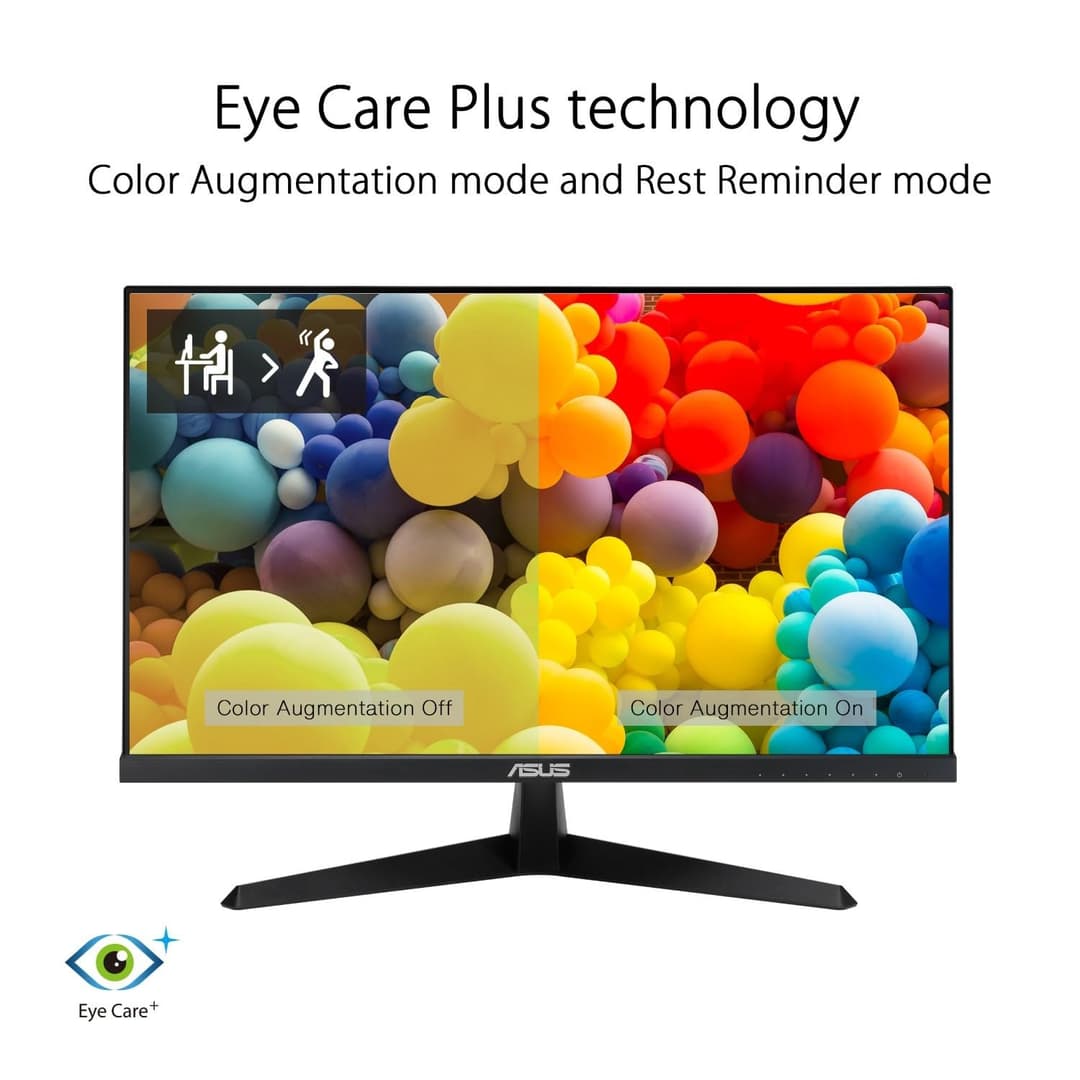 ASUS VY279HGE 27" IPS Full HD 144Hz 1ms Eye Care Gaming Monitor - Black - Image 6