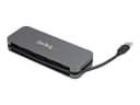 StarTech.com 4 Port USB 3.0 Hub, 4x USB-A, 5Gbps Laptop/Desktop USB Type-A Hub, USB Bus Powered, 11" Long Cable with Cable Management (HB30AM4AB) - hub - 4 ports thumbnail 3