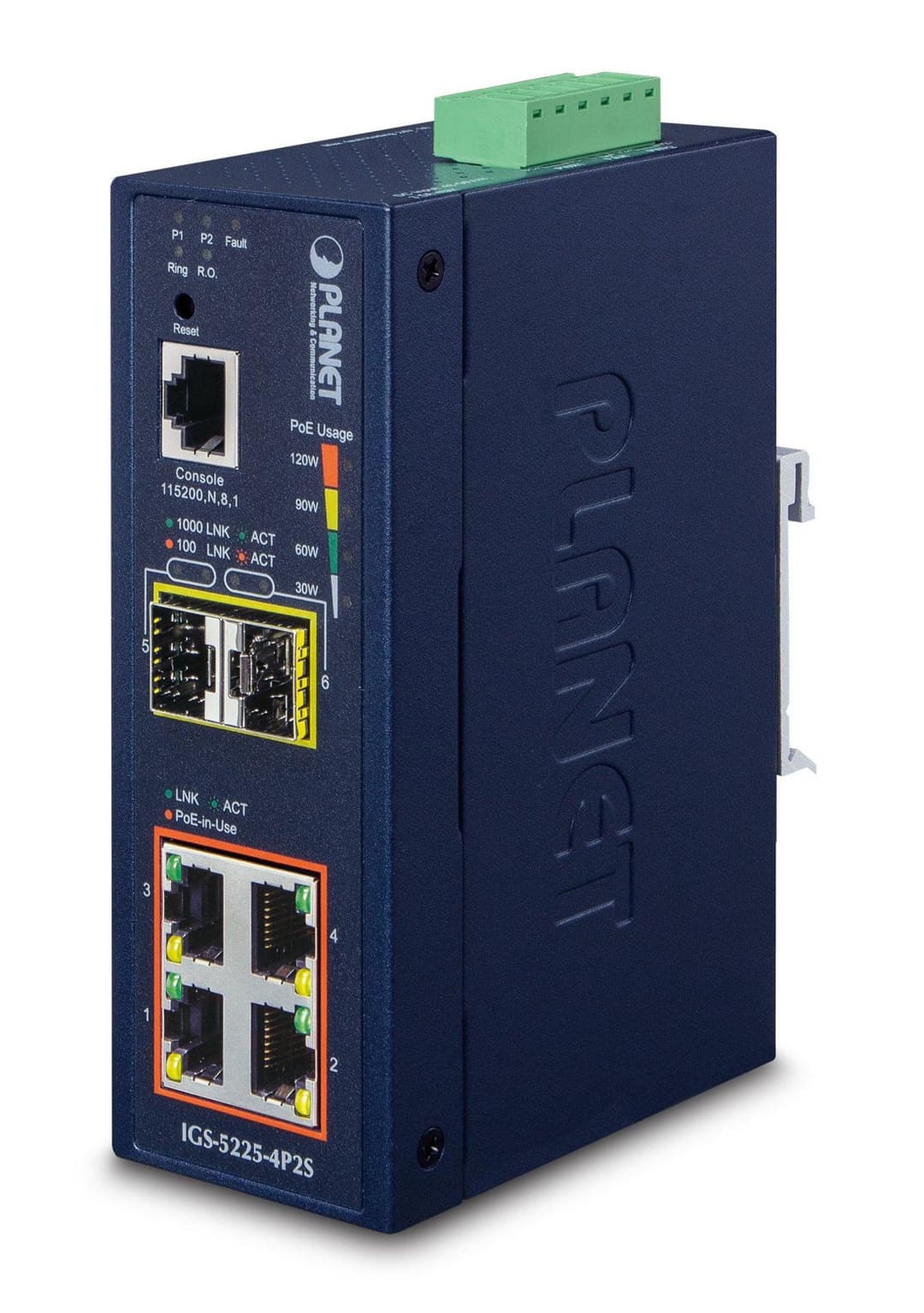 IP40 Industrial L2+/L4 4-Port - Image 1