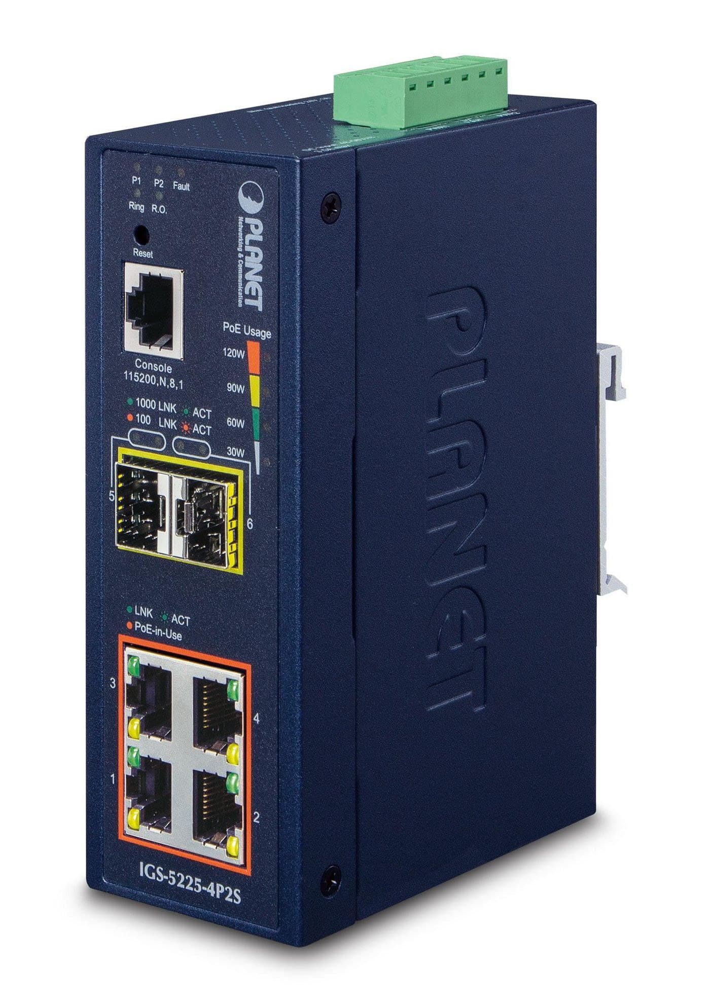 IP40 Industrial L2+/L4 4-Port