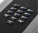 iStorage diskAshur DT2 1TB 256-bit Hardware-Encrypted External Hard Drive - Graphite thumbnail 2