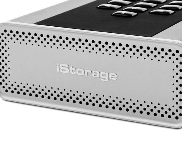iStorage diskAshur DT2 1TB 256-bit Hardware-Encrypted External Hard Drive - Graphite - Image 7