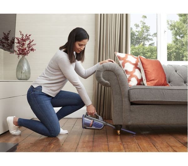 BLACK + DECKER Dustbuster BHHV520BFP-GB 18V Cordless Handheld Vacuum Cleaner - Purple & Grey - Image 3