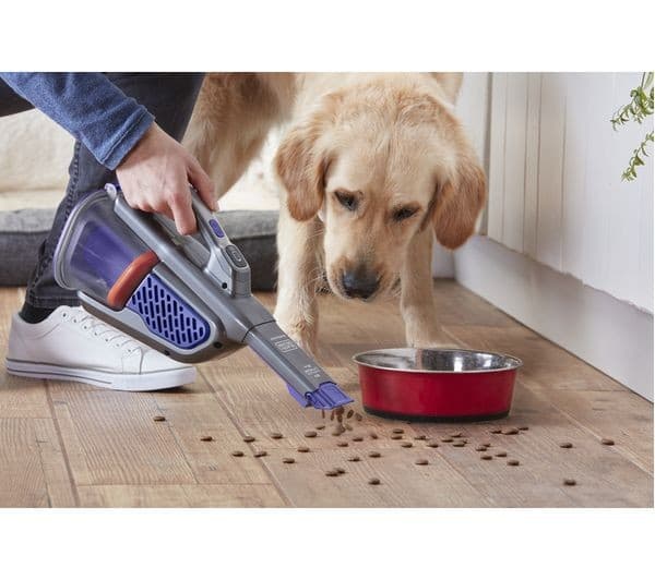 BLACK + DECKER Dustbuster BHHV520BFP-GB 18V Cordless Handheld Vacuum Cleaner - Purple & Grey - Image 10