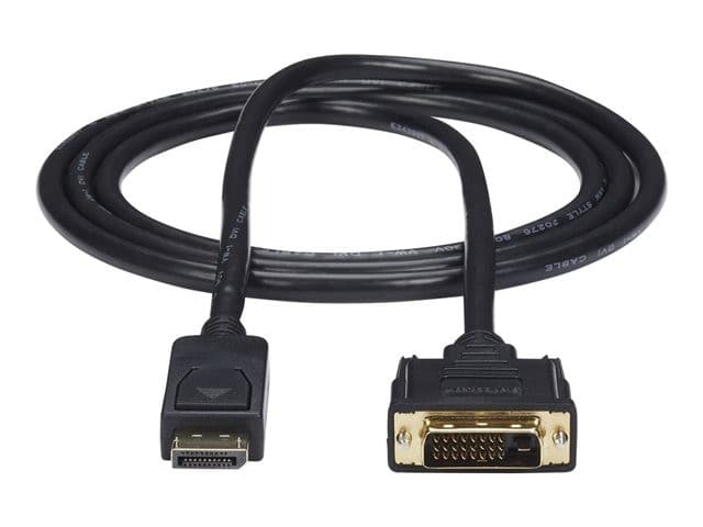 StarTech DisplayPort to DVI Converter Cable 1920x1200 1.8m - Black - Image 2
