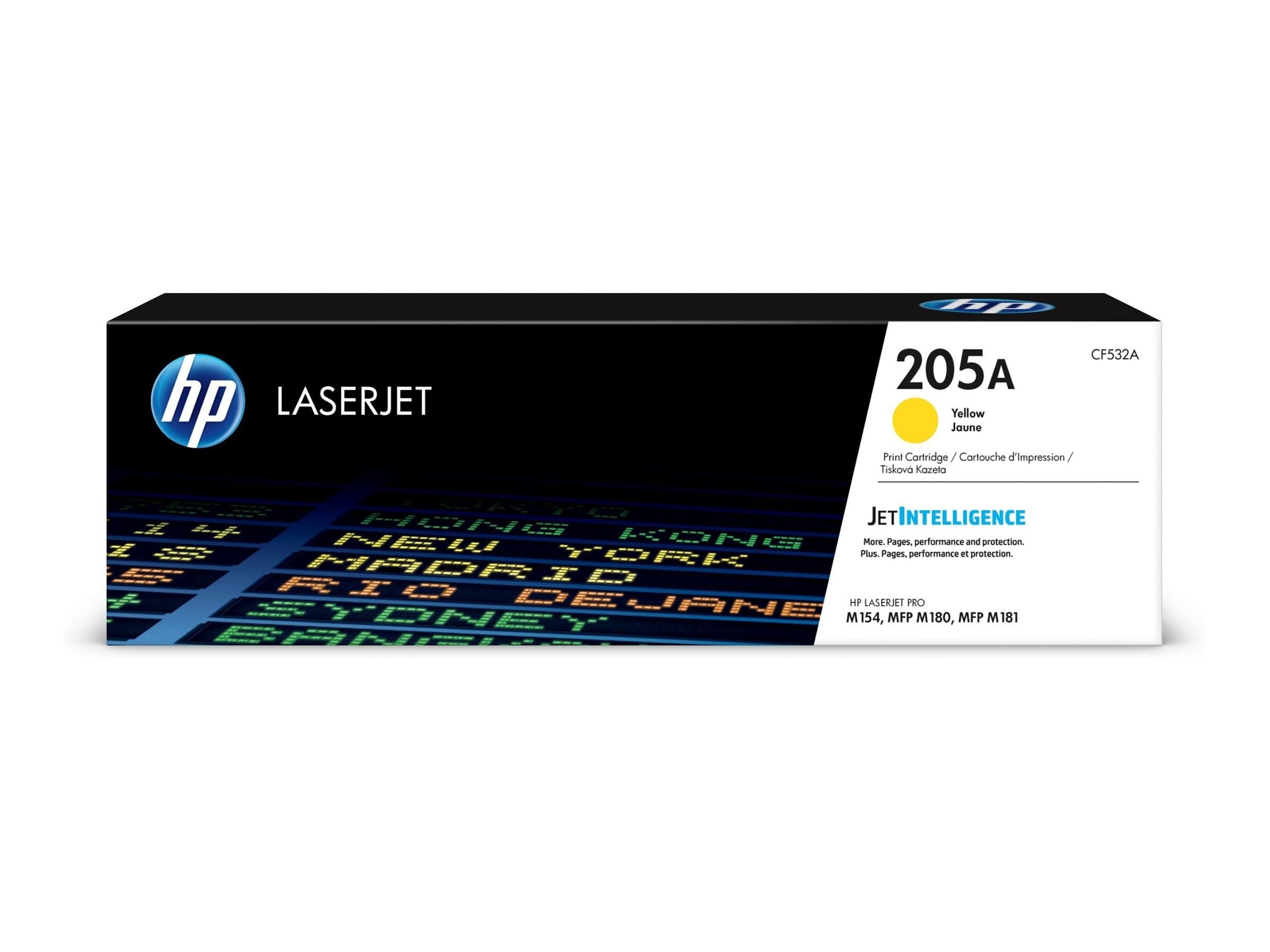 HP 205A - yellow - original - LaserJet - toner cartridge (CF532A)