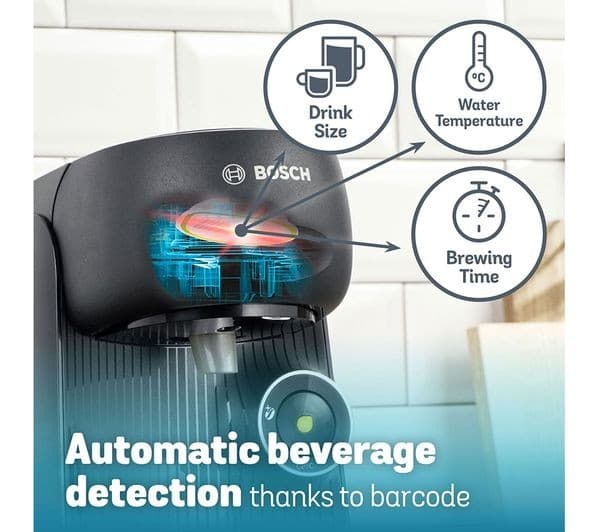 TASSIMO by Bosch Finesse TAS162EGB Coffee Machine - Black - Image 4