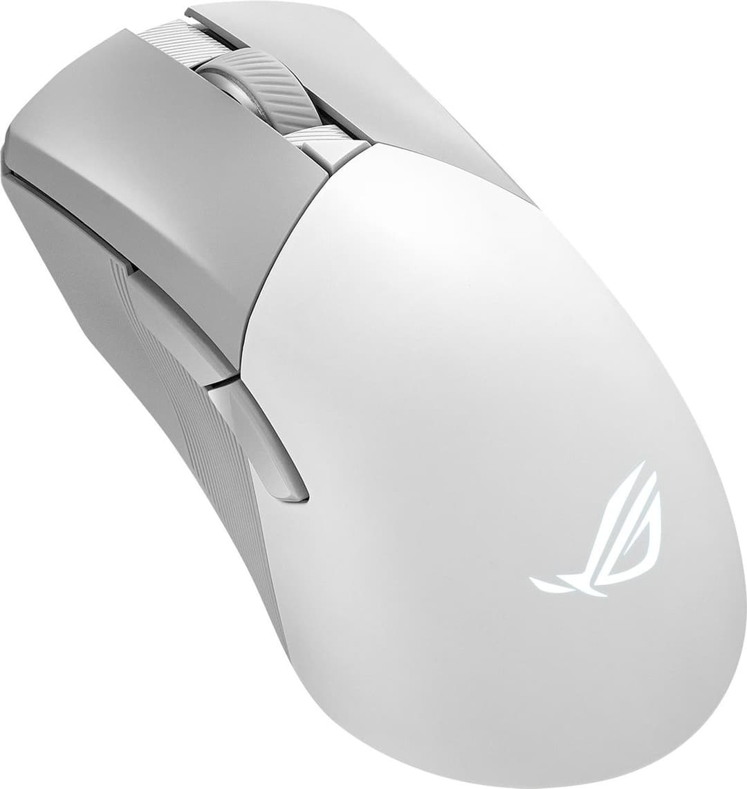ASUS ROG Gladius III Wireless Aimpoint 36000 DPI Gaming Mouse - Moonlight White - Image 2