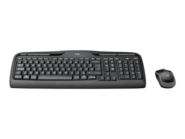 Logitech MK330 Wireless Keyboard & Mouse Black - Image 2