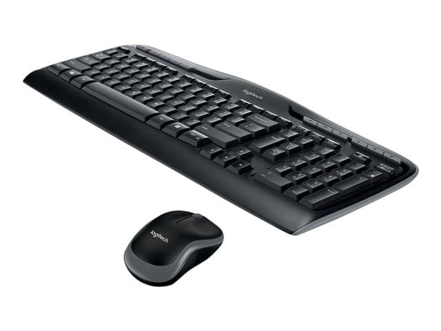 Logitech MK330 Wireless Keyboard & Mouse Black - Image 3