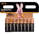 DURACELL Plus AA Alkaline Batteries - Pack of 16 thumbnail 1