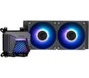 MSI MAG CORELIQUID A15 Liquid CPU Cooler, ARGB, Black - 240mm thumbnail 3