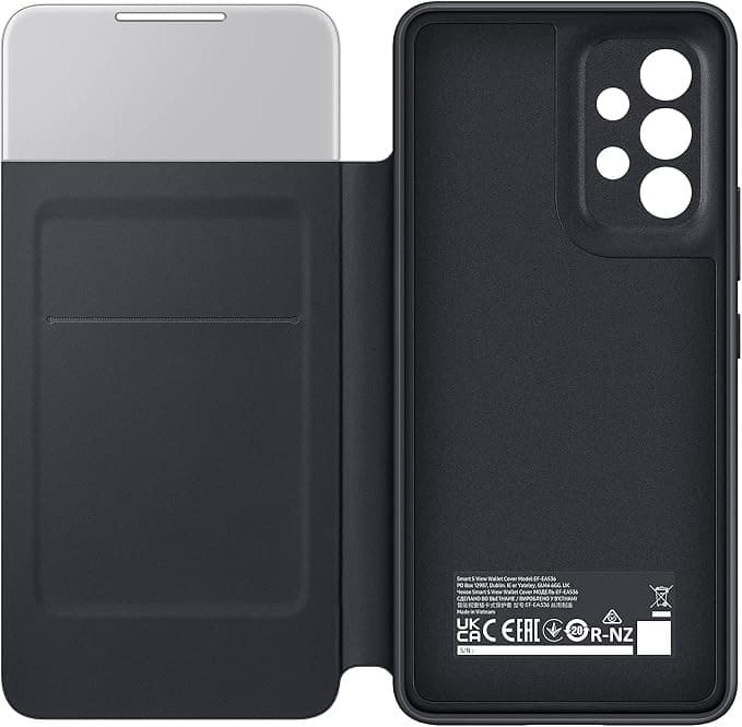 Samsung Galaxy A53 5G Official Smart Clear View Cover Case EF-EA536PBEGEW - Black - Image 4