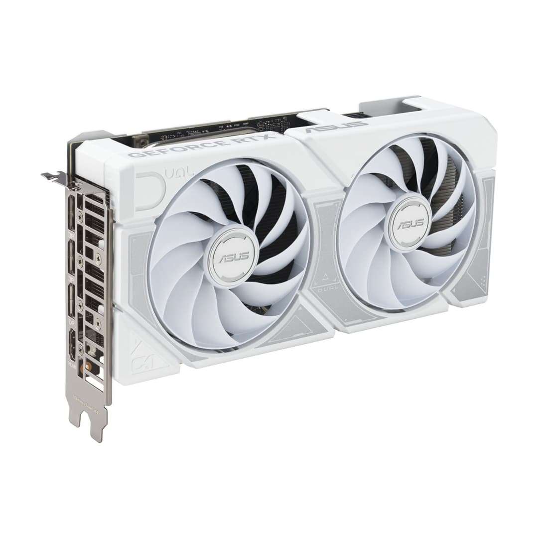 ASUS GeForce RTX 5060 DUAL 8GB OC Graphics Card - WHITE - Image 3