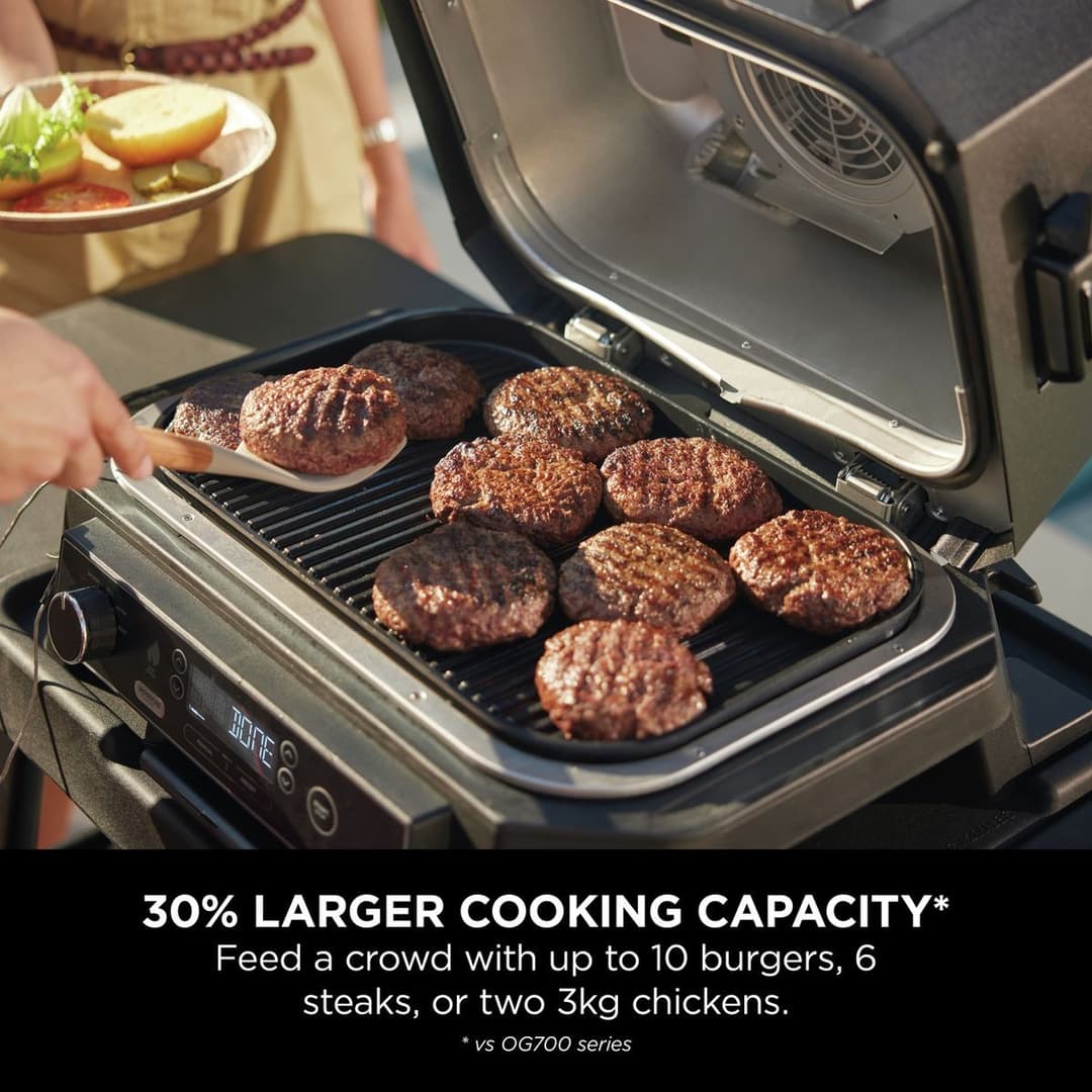 Ninja OG850UK Woodfire Pro XL Electric BBQ Grill & Smoker - Image 8