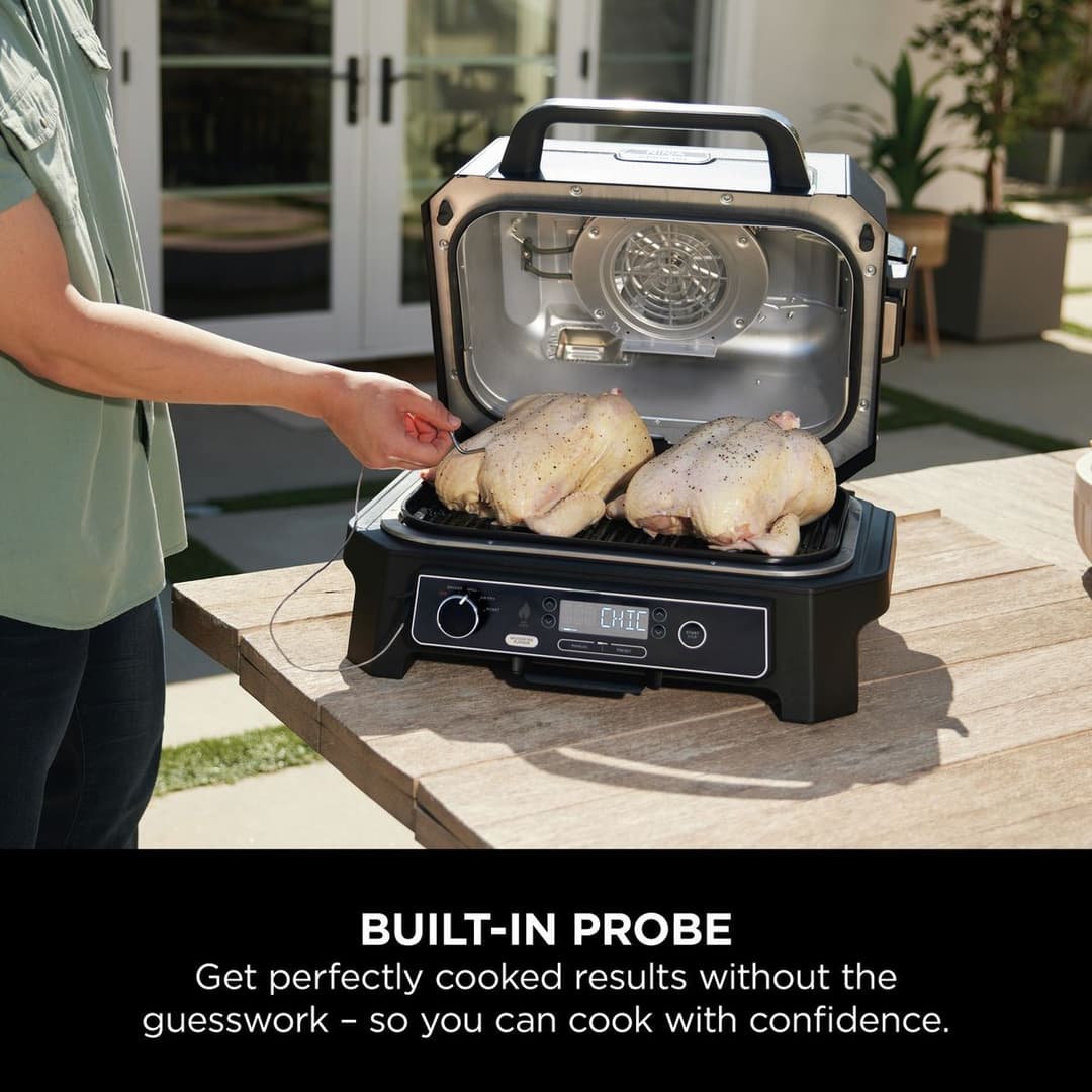 Ninja OG850UK Woodfire Pro XL Electric BBQ Grill & Smoker - Image 10