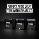RØDE Wireless GO Gen 3 Dual Channel Wireless Microphone - Black thumbnail 5