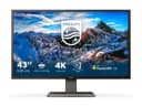 Philips P-line 439P1 43" 4K Monitor Black thumbnail 1