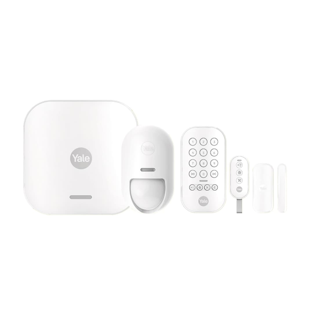 Yale Smart Alarm Starter Kit Home Security Alarm System - White - Image 1