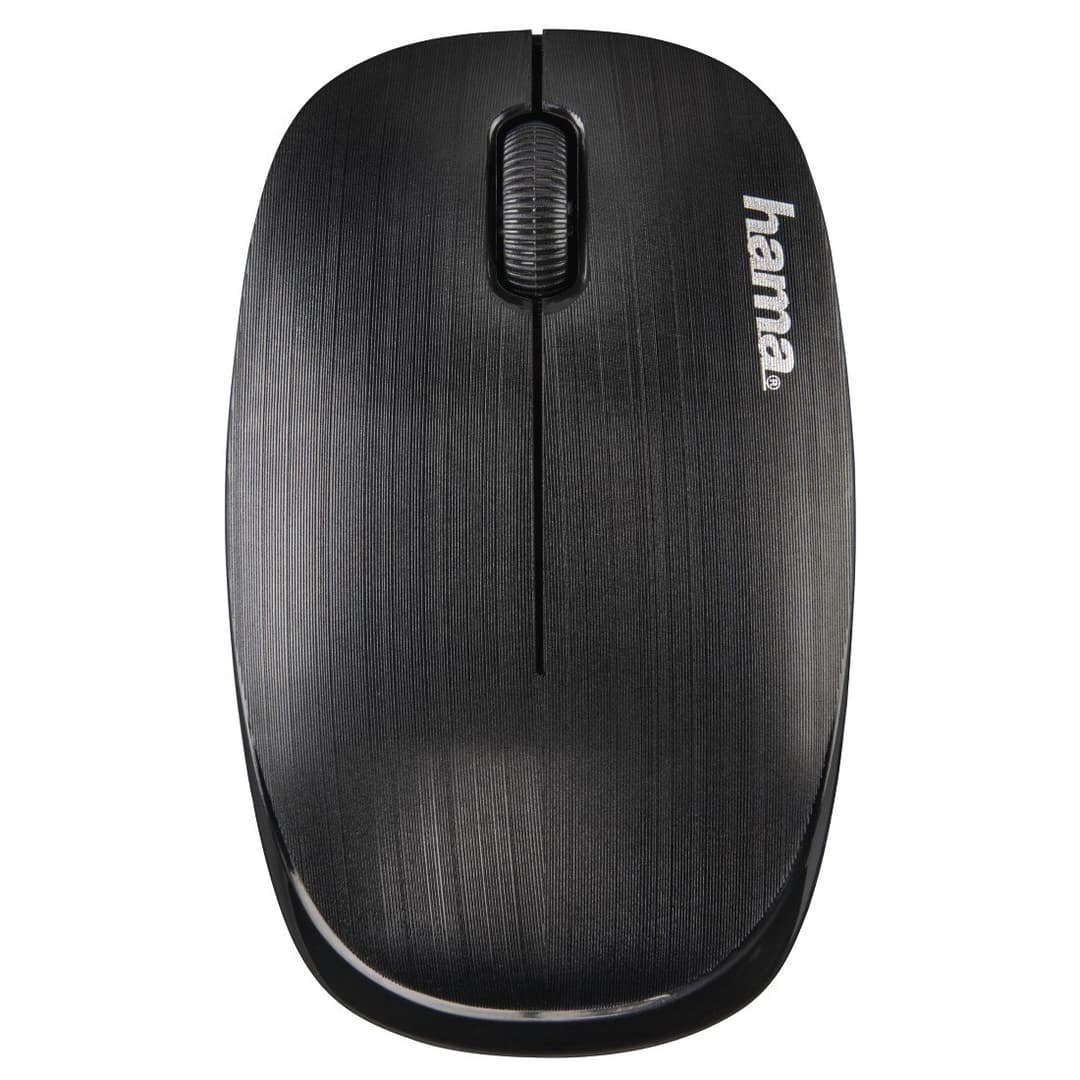 Hama MW-110 Wireless Optical Mouse, 3 Buttons, 1000 DPI - Black - Image 3