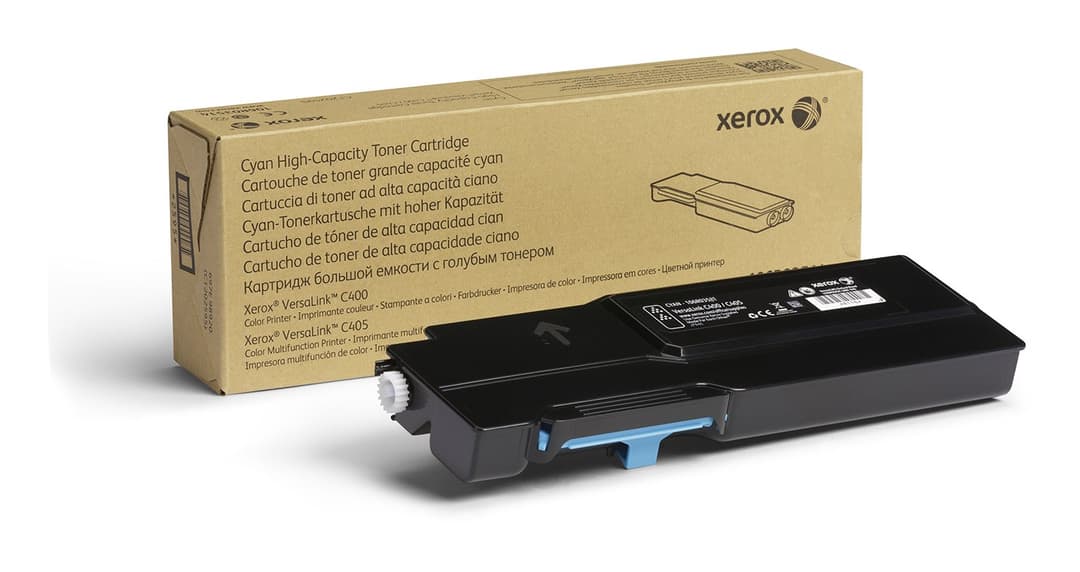 Xerox 106R03518 Cyan High Capacity Toner Cartridge for VersaLink C400/C405 (4,800 pages) - Image 1
