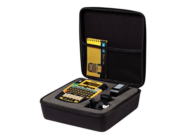 DYMO Rhino 4200 Kit - labelmaker - B/W - thermal transfer - with Carry Case, 12 mm White Vinyl Tape, Li-Ion Battery & AC Adapter