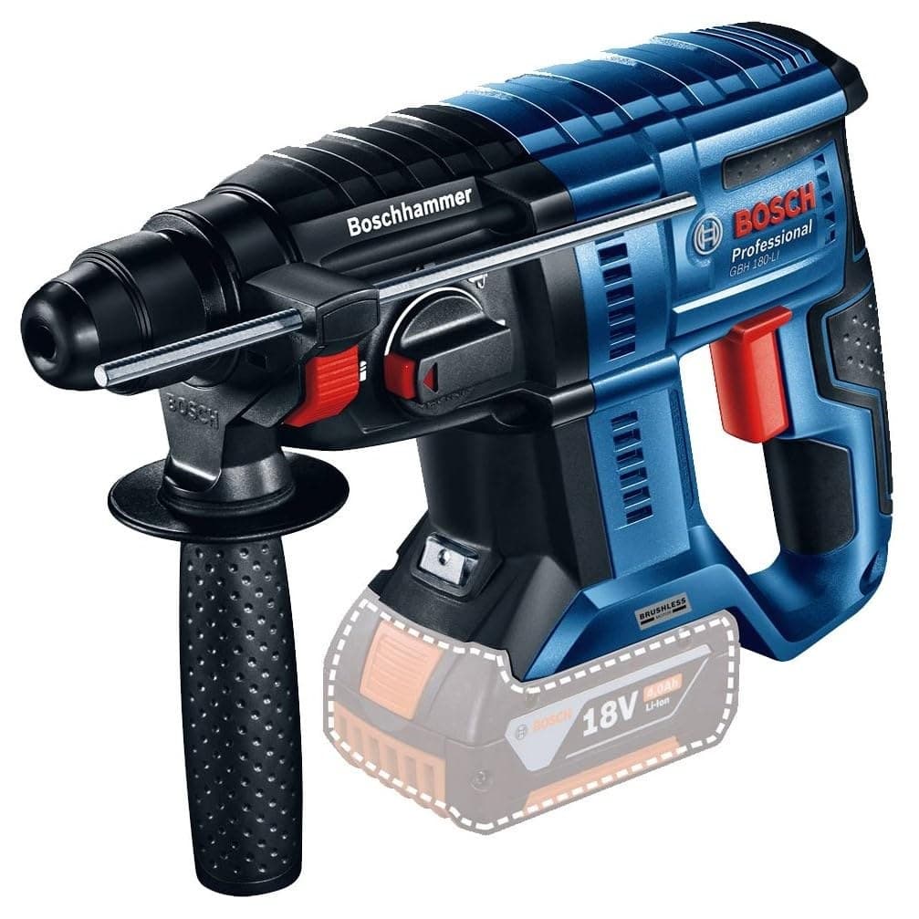 Bosch Professional GBH 18V-21 Cordless Rotary Hammer - Blue
