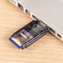 Hama USB 3.0 Card Reader, SD/microSD - Anthracite thumbnail 3