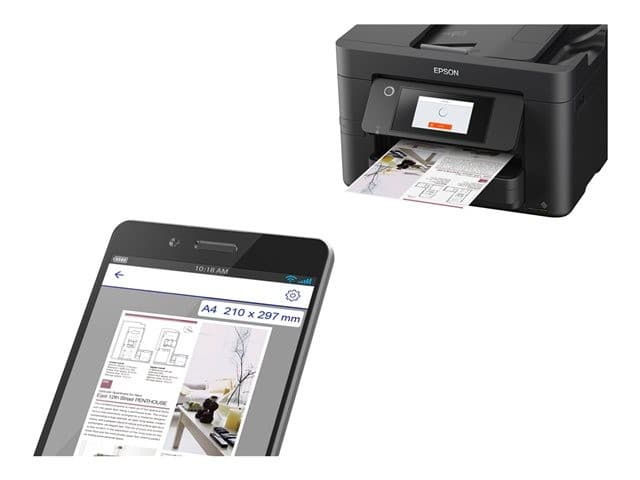 Epson WorkForce Pro WF-4820DWF A4 Colour Multifunction Inkjet Printer - Print, Scan, Copy, Fax, Duplex, Wi-Fi & Ethernet - Image 7
