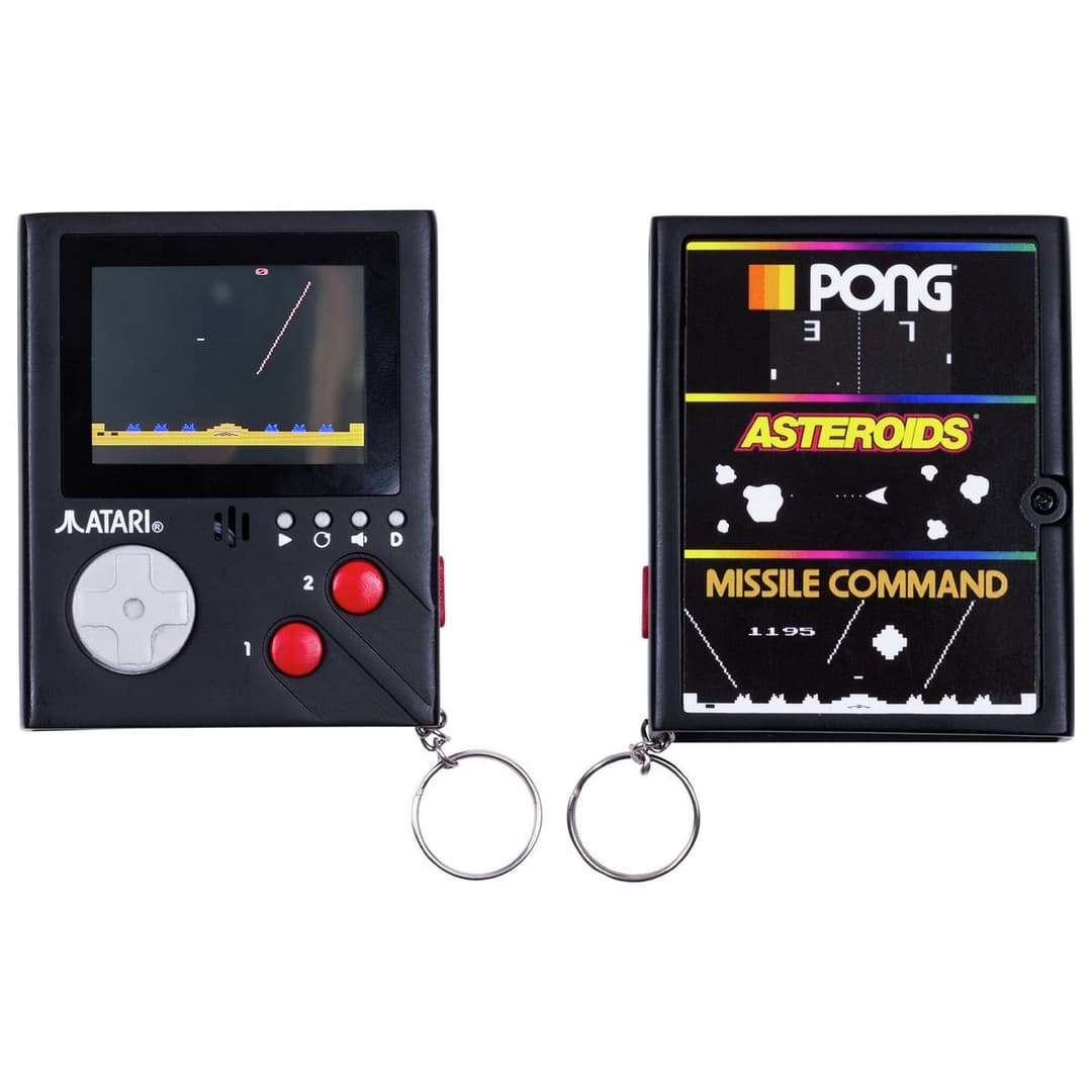 Official Atari Cartridge Handheld Keyring Console - 3 In 1 Games: Pong, Asteroids & Missile Command - Image 6