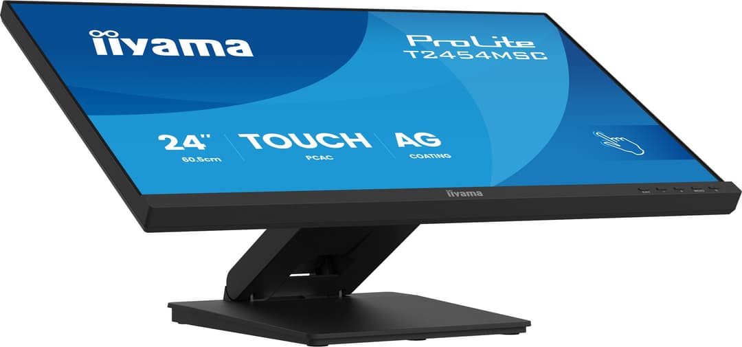 iiyama ProLite T2454MSC-B3AG computer monitor 60.5 cm (23.8") 1920 x 1080 pixels Full HD LED Touchscreen Multi-user Black - Image 4