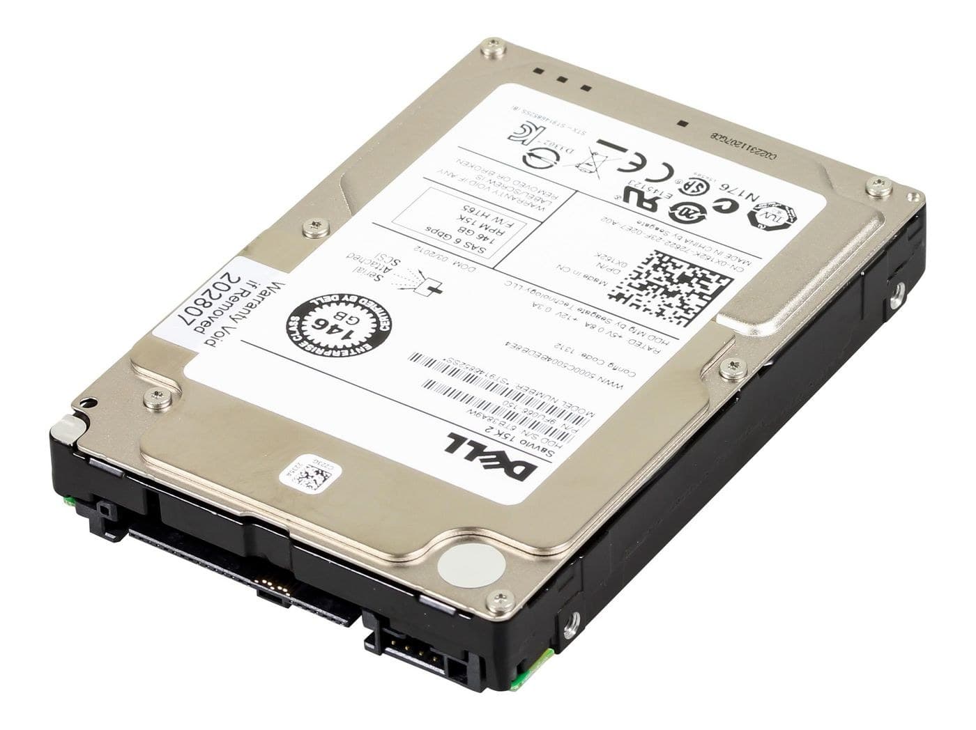Dell 146GB 15K RPM SAS 6Gb/s 2.5" 512b Enterprise Hard Drive (Seagate Yellowjacket)