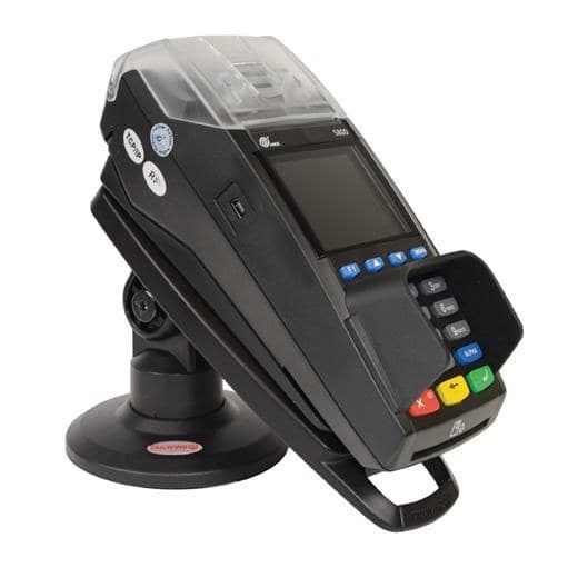 Havis FlexiPole Compact Quick Release Payment Terminal Stand - ASS90121A, Black