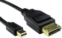 Pro Signal PSG91722 8K Mini DisplayPort to DisplayPort 1.4 Male to Male Lead, 0.5m Black thumbnail 1