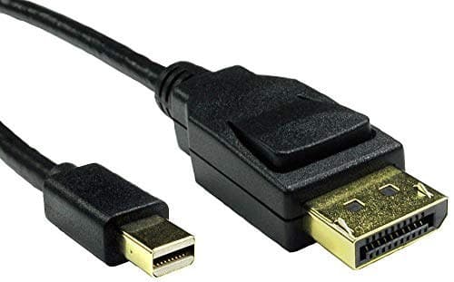 Pro Signal PSG91722 8K Mini DisplayPort to DisplayPort 1.4 Male to Male Lead, 0.5m Black - Image 2