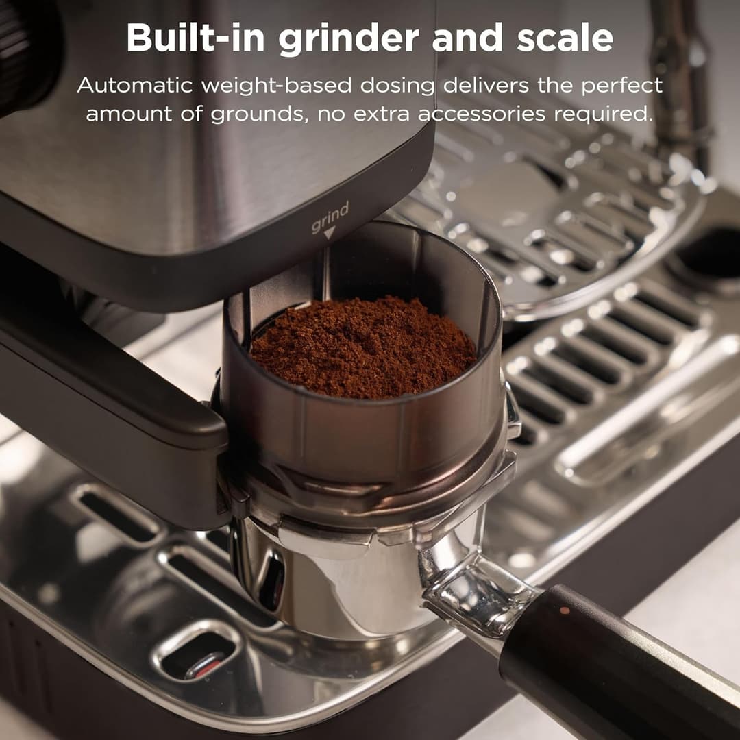 Ninja Luxe Café Mini 2-in-1 Espresso and Filter Coffee Machine ES301UK - Image 7