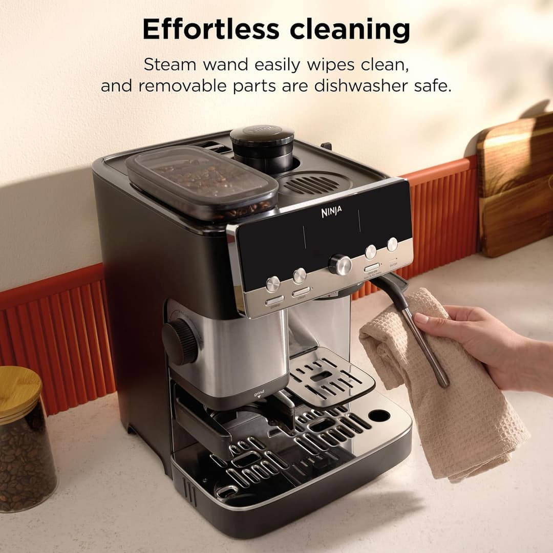 Ninja Luxe Café Mini 2-in-1 Espresso and Filter Coffee Machine ES301UK - Image 9