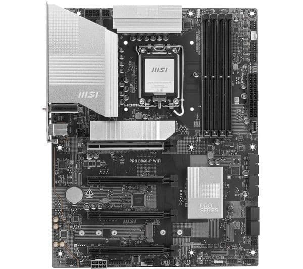 MSI PRO B860-P WIFI Intel B860 LGA1851 DDR5 ATX Motherboard - Image 1