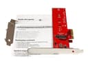 StarTech M2 PCIe SSD Adapter PCIe x4 Red thumbnail 5