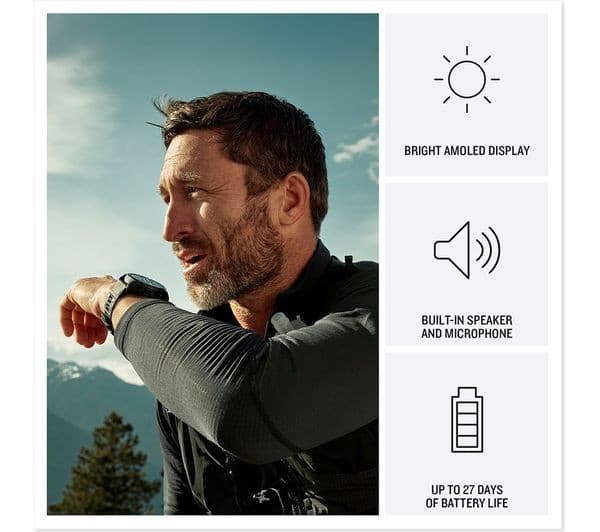 Garmin Fenix 8 Pro AMOLED Smartwatch 51mm Graphite & Black - Image 3