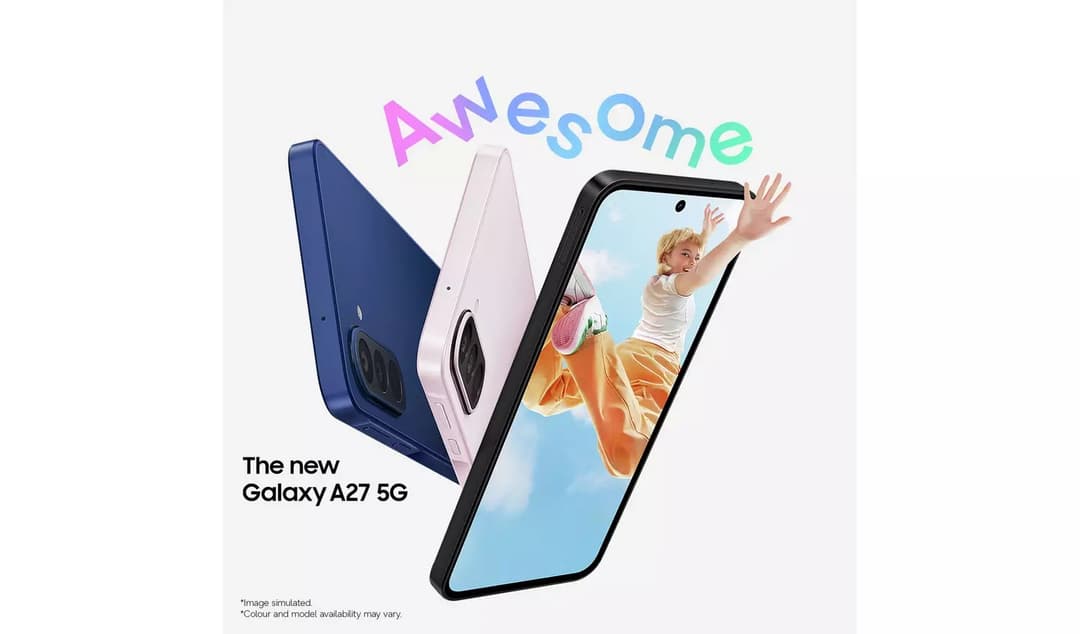 Samsung Galaxy A27 5G 6GB RAM 128GB Smartphone - Awesome Blue - Image 3