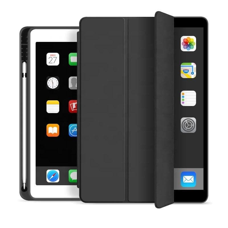 eSTUFF Seattle Pencil Case for iPad 9.7 2018/2017 - Black - Image 1