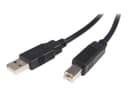 StarTech USB2HAB50CM USB 2.0 A to B Cable 0.5m Black thumbnail 1