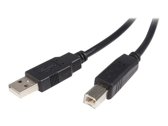 StarTech USB2HAB50CM USB 2.0 A to B Cable 0.5m Black