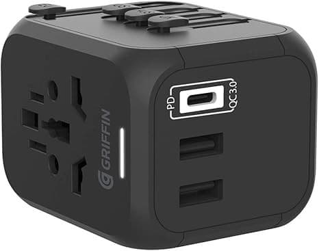 Griffin Power 30W International Travel Adapter - Black - Image 4